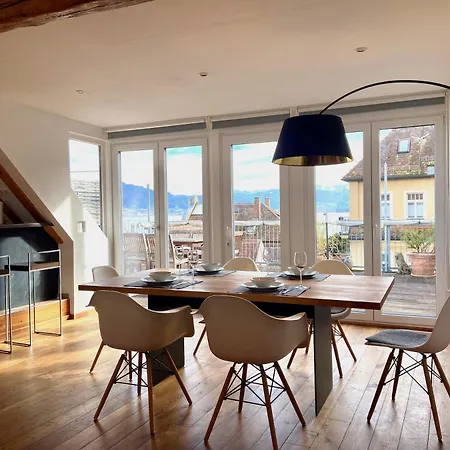 Apartment Seesicht -maisonette Mit Dachterrasse Im Insel-altstadthaus