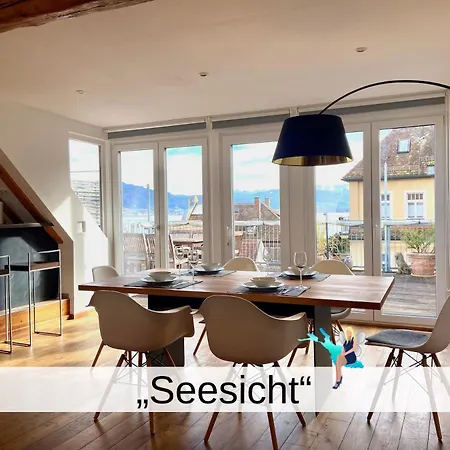 Seesicht -maisonette Mit Dachterrasse Im Insel-altstadthaus