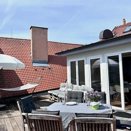 Apartment Seesicht -maisonette Mit Dachterrasse Im Insel-altstadthaus *