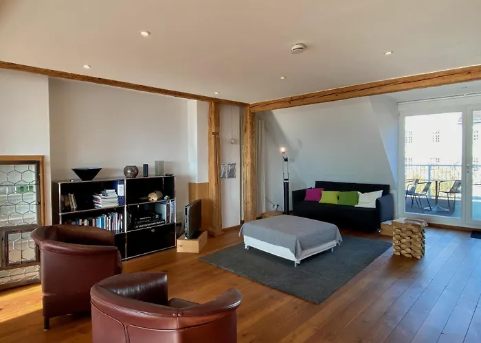 Seesicht -maisonette Mit Dachterrasse Im Insel-altstadthaus *