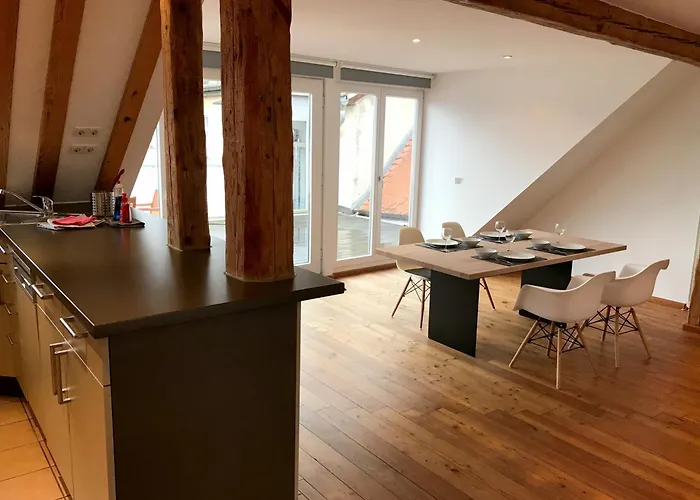 Seesicht -maisonette Mit Dachterrasse Im Insel-altstadthaus *