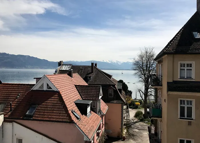 Seesicht -maisonette Mit Dachterrasse Im Insel-altstadthaus
