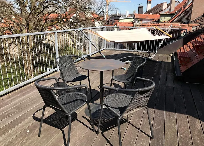 Seesicht -maisonette Mit Dachterrasse Im Insel-altstadthaus Apartment