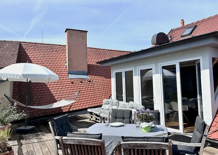 Apartment Seesicht -maisonette Mit Dachterrasse Im Insel-altstadthaus *
